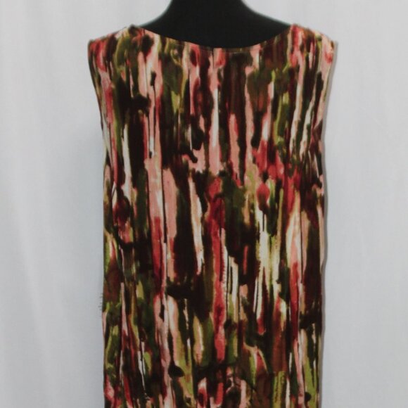 Roaman's Women's Sleeveless Dress - Picture 8 of 15
